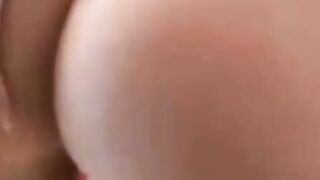 Big-Ass Brunette Plays with Toys on Webcam