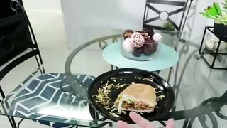 Kali Roses Caught Showering by Her Stepson