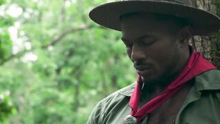 Sean Xavier and Marcus Rivers Raw Interracial Outdoor Sex