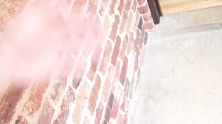 Petite Stepsister Jaye Summers Loses Dice Game to Brick Danger
