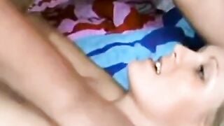 German Amateur Couple's Facial Bliss