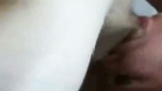 Upside-Down Amateur Throatfuck on Webcam