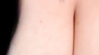Chubby Brunette with Big Natural Tits on Webcam