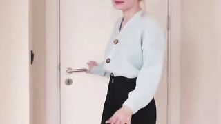 Stepsister Caught Jerking Off Asks for Sex