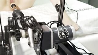 Photographer's POV: Hardcore Sex Machine Session with Bound Solo Female