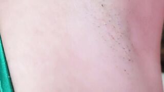 Kinky Solo Webcam Show: Sweaty Armpits & Pussy