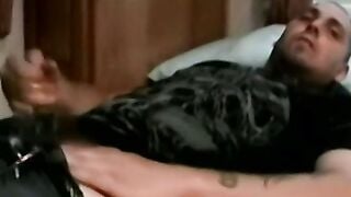 Hairy Amateur Gay Jock Gets Mature Blowjob and Cumshot