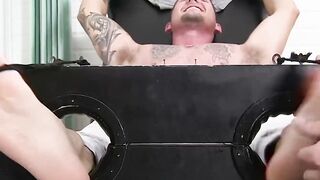 Jonah Marx's Muscular Prisoner Armpit and Toe Fetish