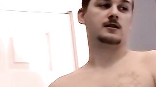 Amateur Gay Man Masturbates with Big Dick