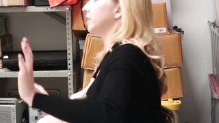 Teen Blonde Zoe Parker Sucks Officer Ryan Mclane's Balls