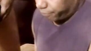 barely legal Black Gay Bareback Hardcore with Fat Mature BBC