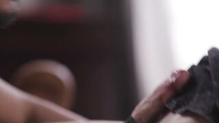 Blonde Trans Jenna Gargles Takes a Hard Interracial BBC Doggy Style Fuck