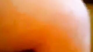 Amateur Black Babe Teases Big Booty on Webcam for BBC