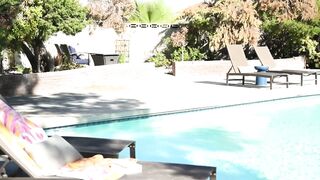 Neighbor Justin DaJock Surprises House Sitter Trevor Harris with Big Dick