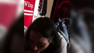 Finnish Amateur Sucks Big Cock and Swallows