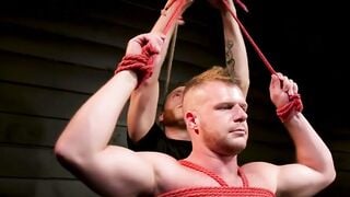 Brian Bonds Bound in Intense Rope Play