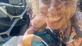 Milu Blaze Gets Pounded by Thick Ebony Step-Cousin
