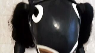 POV BDSM MILF Deep Throats Big Cock