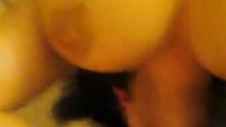 POV: F-Cup Amateur Brunette's Intimate Sex Tape