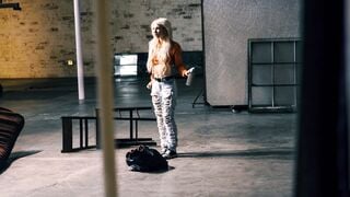 Hot Blonde MILF and Brunette Teen Submit to Police Domination
