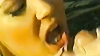 Retro Swedish Blonde Amateur Blowjob