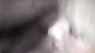 German Amateur Blonde Group Sex with Creampie