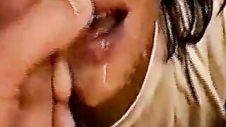 American Mature Brunette Veronica Gets Cumshot Facial