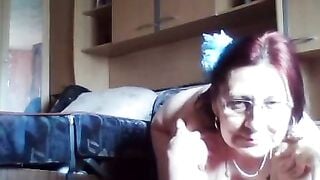 Hairy Mature Granny Exhibitionist Pees Live
