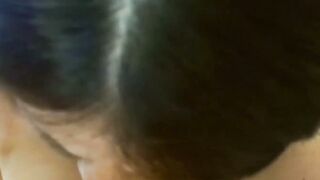 Pretty chick Nozami shows off oral skills by making me jizz