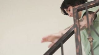 River Lynn sexy stretches make stepbrother hard and ready to fuck