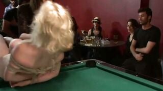 Blonde Time Bondage Public Disgrace