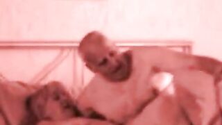 Blonde MILF Sucks Cock in Amateur Bedroom Sex Toy Scene