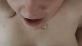 Brunette Amateur Sucks Cock Deepthroat Facial Finish