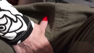 Busty Mature MILF Seduces Shy Horny Man On Couch