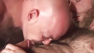Luke Steele dominates Leif Gobo spitting and pounding his bear ass raw