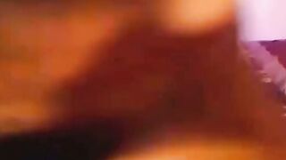 Black Babe with Huge Tits Sucks Cock on Webcam