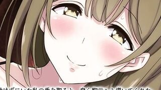 3D Anime Sister Sweats in Tight White Shirt During Summer Vacation
