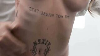 Hot Blonde Jazz Cums While Fucking Her Sister's Man