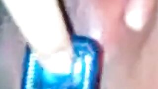 Japanese Girl's Solo Cellphone Fun