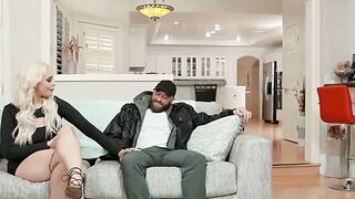 Jeyla Spice Seduces Xander Before Blowing Him Off And Deepthroating Him Inside Her Living 15