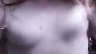 Busty Amateur BDSM Nipple Hoe 2