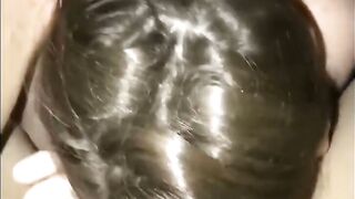 Teen Amateur Girl Deepthroats Big Cock Homemade Blowjob