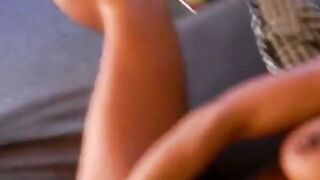 Big-Titted European 18-YO Amateur Anal Fingering for Hubby Hoe 2