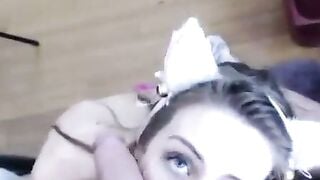 Amateur Blowjob on Webcam