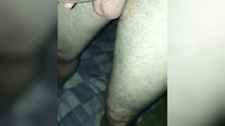 Big-Cock on the Balcony
