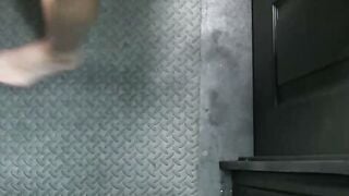 Brunette Lucky Takes Gloryhole Cocks One by One