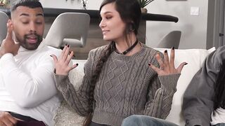 Luna Lovely, Faith Vixxen & Kyla Keys in a Wild Interracial Gang Bang