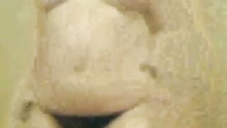 Russian Blonde with Huge Breasts on Webcam