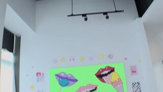 Hazel Heart & Satine Summers Slop Mike Adriano's Cock Deepthroat Swallow