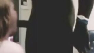 Webcam Amateur White Girl Sucks BBC